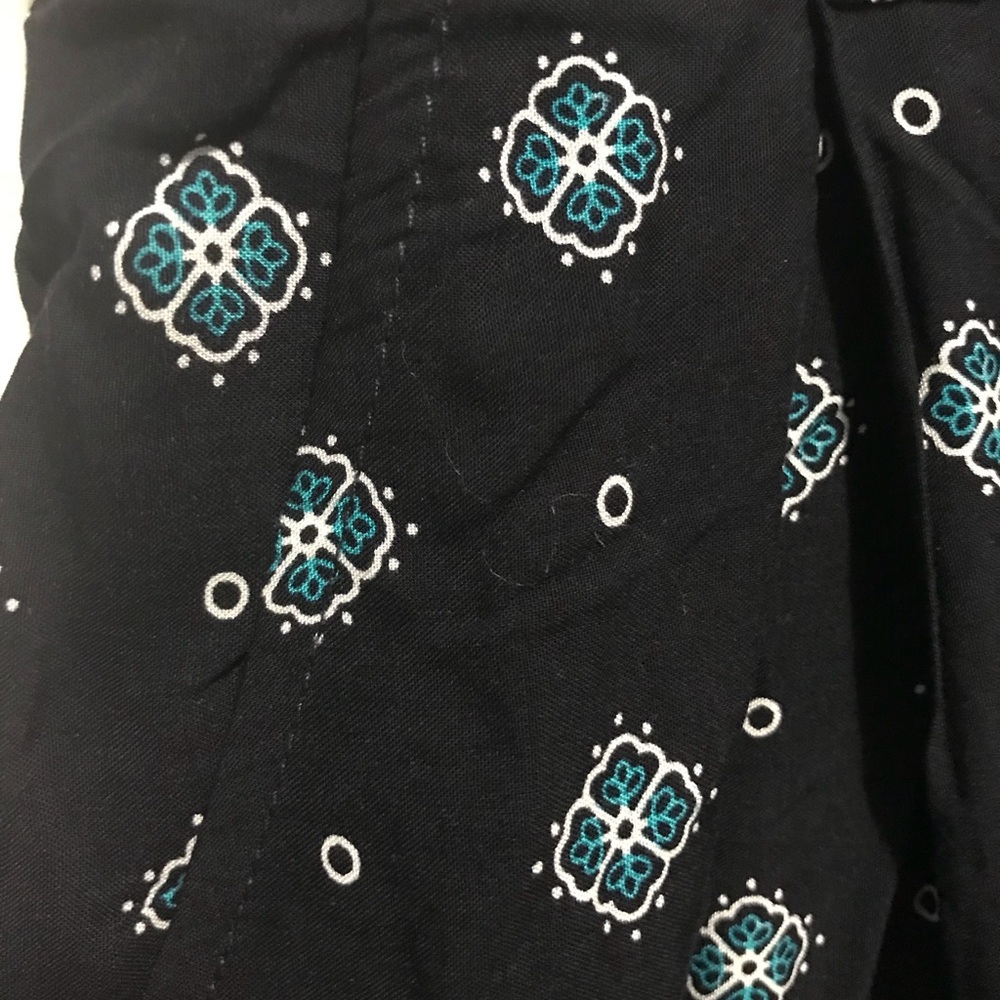 Full length flowy printed pants